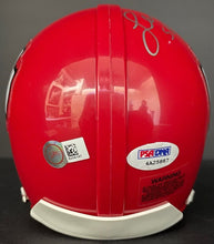 Load image into Gallery viewer, Len Dawson Kansas City Chiefs Autographed NFL Football Riddell Mini-Helmet PSA
