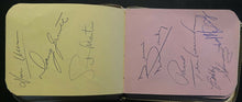 Load image into Gallery viewer, 1960&#39;s NHL Hockey Multi Signed Autograph Book x63 Tim Horton HOFs Beckett LOA
