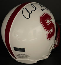 Load image into Gallery viewer, Andrew Luck Autographed Stanford Cardinal Signed Mini Helmet 82 TDs NCAA Panini
