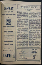 Load image into Gallery viewer, 1957 OHA Major Jr A Hockey Program Maple Leaf Gardens Blackhawks vs Marlboros
