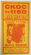 1981 CKOC 1150 Radio Chart Music Beatle Weekend All Hit 40 Hamilton Place Albums