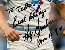 Load image into Gallery viewer, 1986 Toronto Blue Jays Kelly Gruber Team Issued Signed 8” x 10” Photo Autograph
