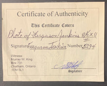 Load image into Gallery viewer, Fergie Jenkins Autographed Boston Red Sox MLB Baseball Photo Signed HOF91 COA
