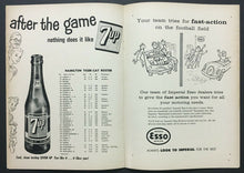 Load image into Gallery viewer, 1956 CFL Football Program Hamilton Tiger Cats vs Toronto Argonauts Unscored
