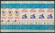 Load image into Gallery viewer, 1977 MLB Baseball Chicago White Sox Playoff World Series Phantom Tickets Vintage
