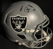 Load image into Gallery viewer, Amari Cooper Autographed Signed Oakland Raiders NFL Football Helmet PSA Riddell
