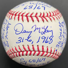 Load image into Gallery viewer, Denny McClain Autographed Inscribed MLB Baseball Detroit Tigers JSA Signed
