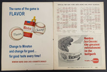Load image into Gallery viewer, 1969 Shea Stadium MLB Program New York Mets vs Houston Astros Baseball Vintage
