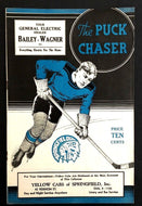 1937 Springfield Coliseum International Hockey Program Indians New Haven Eagles