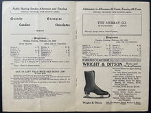 Load image into Gallery viewer, 1921 New Boston Arena Double Header Program Ice Carnival Hockey Championship
