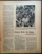Load image into Gallery viewer, 1946 All American Sports Weekly Magazine Joe Louis Boxing Cover Story Vintage
