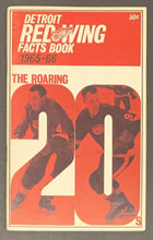 Load image into Gallery viewer, 1965-66 Detroit Red Wings NHL Hockey Media Guide HOFer Howe + Gadsby Cover
