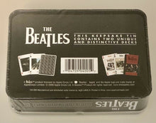 Load image into Gallery viewer, The Beatles Special Edition Playing Card Set + Tin Two Decks Factory Sealed
