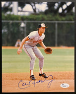 MLB Baseball Signed Cal Ripken Jr Autographed Baltimore Orioles Photo JSA COA