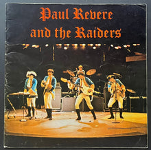 Load image into Gallery viewer, 1966 Paul Revere + The Raiders Vintage Original Concert Tour Program

