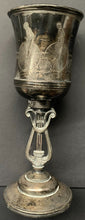 Load image into Gallery viewer, Rare Historical 1887 Bicycle Club First Place Trophy Penny Farthing Bikes VTG
