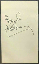 Load image into Gallery viewer, Paul McCartney Signed Index Card Autographed Beatles Beckett BAS Authentic Gr. 9
