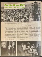 Load image into Gallery viewer, 1966 Maple Leaf Gardens Toronto NHL Program Leafs vs NY Rangers Allan Stanley
