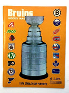1974 Boston Garden Stanley Cup Playoffs Game 1 Program Bruins Vs Toronto Orr