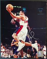 Damon Stoudamire Autographed Blazers Signed NBA Basketball Photo COA