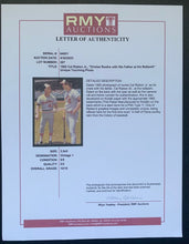 Load image into Gallery viewer, 1982 Rookie Cal Ripken Jr. + Cal Ripken Sr. Type 1 Photo MLB LOA MLB Baseball
