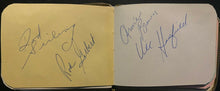 Load image into Gallery viewer, 1960&#39;s NHL Hockey Multi Signed Autograph Book x63 Tim Horton HOFs Beckett LOA
