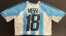 Load image into Gallery viewer, Lionel Messi 2005 Match Worn Argentina U-20 World Cup Soccer Jersey Football Kit
