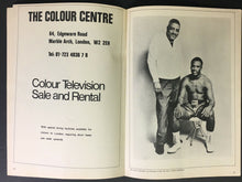 Load image into Gallery viewer, 1974 Madison Square Garden Boxing Program Muhammad Ali v Joe Frazier Vintage

