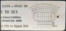 Load image into Gallery viewer, 1968 C.N.E. Stadium Edmonton Eskimos vs Toronto Argonauts CFL Football Ticket
