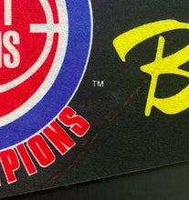 Load image into Gallery viewer, 1989 Detroit Pistons NBA Champions Full Size Basketball Pennant Bad Boys
