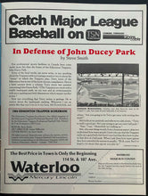 Load image into Gallery viewer, 1986 Edmonton Trappers Program vs Portland Beavers Autographed Devon White MLBer
