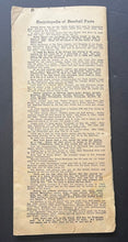 Load image into Gallery viewer, 1910 Baseball Correspondence League Of America Issued Pitching Course Booklet
