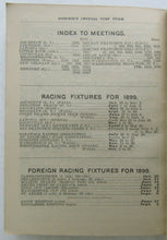 Load image into Gallery viewer, 1899 Rare 19th Year Goodwin Official Turf Guide Paperback Goodwin's Horse Racing
