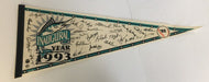 1993 Florida Marlins Baseball Pennant Inaugural Season MLB Facsimile Autographs