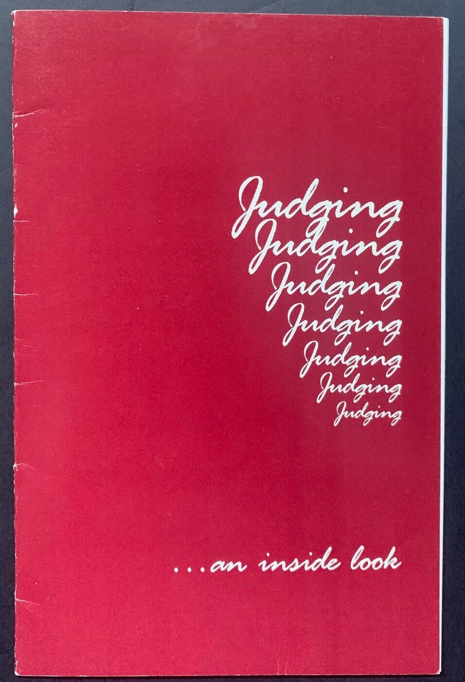 1995 Figure Skating Judging Book Canadian Figure Skating Association Vintage
