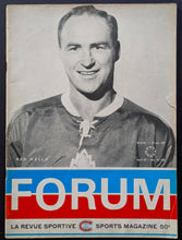 Load image into Gallery viewer, 1967 Montreal Forum NHL Hockey Program Toronto Maple Leafs Montreal Canadiens
