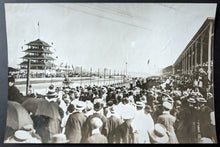Load image into Gallery viewer, 1913 3rd Annual Indianapolis 500 Original Type 1 Photograph Jules Goux LOA
