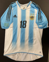 Load image into Gallery viewer, Lionel Messi 2005 Match Worn Argentina U-20 World Cup Soccer Jersey Football Kit
