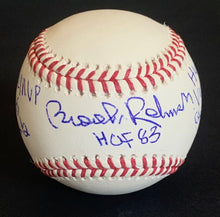 Load image into Gallery viewer, Brooks Robinson Signed Baseball Multiple Inscriptions Orioles Fanatics MLB
