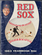 1963 Boston Red Sox Yearbook Autographed Frank Malzone John Lamabe Signed