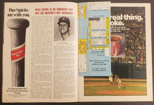 Load image into Gallery viewer, 1972 Shea Stadium Baseball Program New York Mets vs Atlanta Braves MLB
