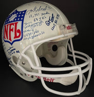 Full Size NFL Riddell Pro Helmet Signed x22 Football HOFers + More Beckett LOA