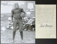 1924 Red Grange Autographed Signed Original Vintage Typed Note Football JSA COA