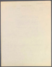 Load image into Gallery viewer, 1958 Toronto Maple Leaf Baseball Club Office Memo Jack Kent Cooke Signed Vintage
