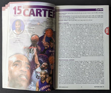 Load image into Gallery viewer, 2001-2002 Toronto Raptors NBA Basketball Media Guide Vintage Carter Olajuwan
