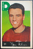 1962 Parkhurst #21 Norm Ullman Detroit Red Wings NHL Hockey Card Vintage