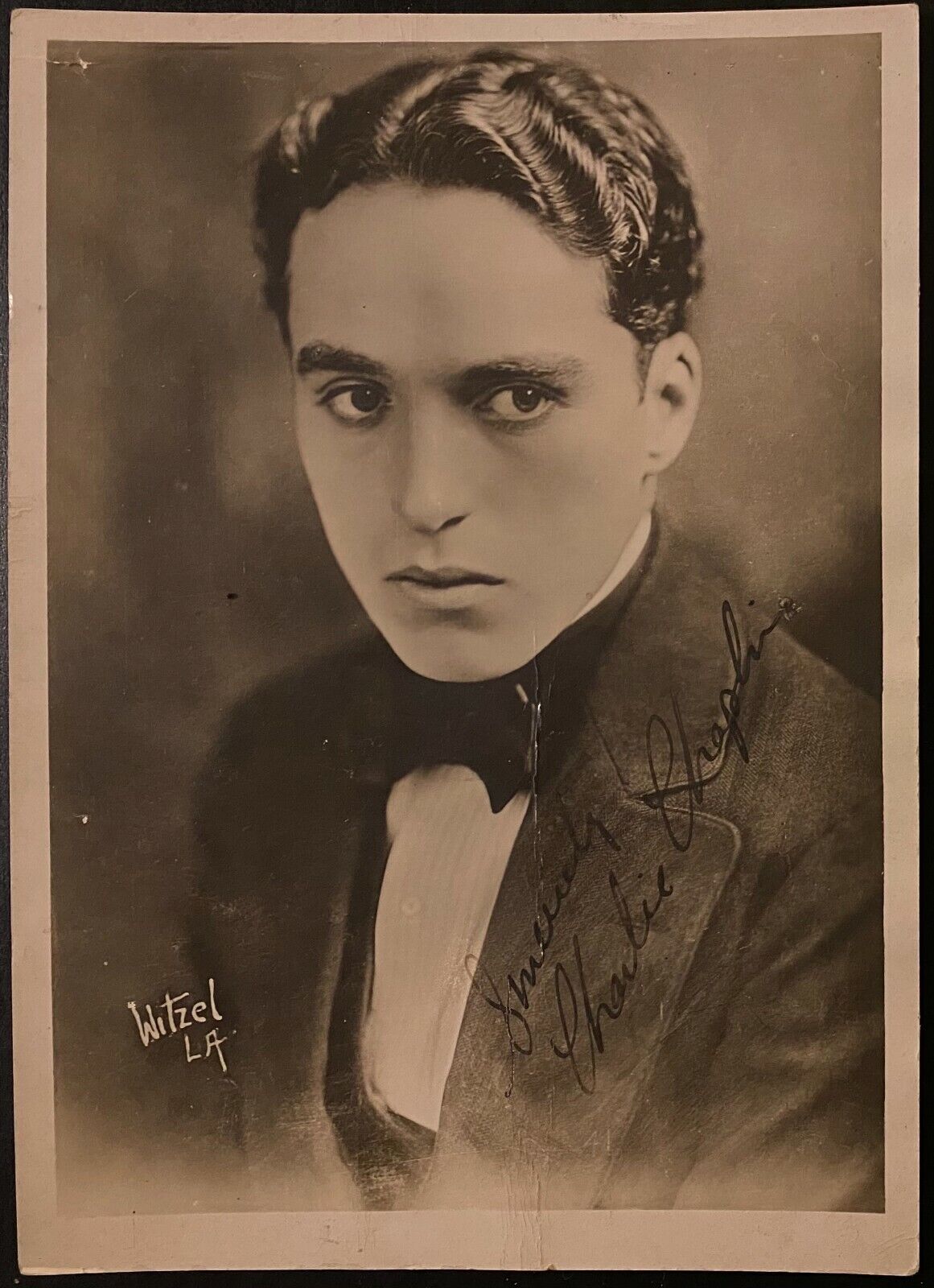1908 Vintage Type 1 Photo Charlie Chaplin at 19 by Albert Witzel Actor –  Glory Days Sports, image size:1161x1600