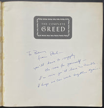 Load image into Gallery viewer, Paul McCartney Autographed + Inscribed The Complete Greed Signed Book Vintage
