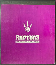 Load image into Gallery viewer, 2001-02 Toronto Raptors NBA Basketball Full Season Ticket Book Proof Tickets
