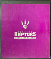 2001-02 Toronto Raptors NBA Basketball Full Season Ticket Book Proof Tickets